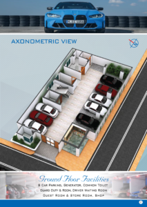 RBL Krishnachura Axomometric View