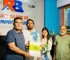 Welcoming Mr. Faysal to RBL Rose Garden